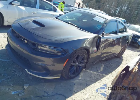 2019 Dodge Charger Scat Pack Rwd from USA, damaged, VIN 2C3CDXGJ3KH701465